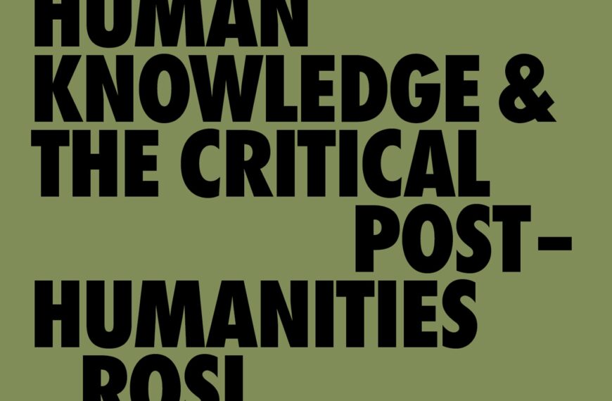 Posthuman Knowledge